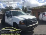 2006 Ford F350 XLT Crew Cab Long Flat Bed Turbo Diesel