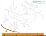 Used OEM Rear Bumper Chrome Molding for 2013 2014 2015 Honda Acc