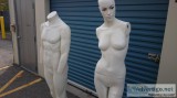 MANNEQUINS - COMPLETE 2 MALE 1 FEMALE USED FULL SIZE