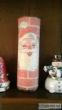 sugar coated Chrismas candle