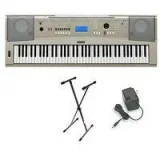 Yamaha DGX230 76-Key Digital Piano Pack with Stand Power Supply