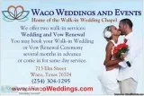 Walk-in Wedding Chapel - 10% Military Discount on all walk-in se
