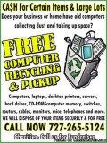 Computers and Electronics - Dead or Alive - Dispose of ProperlyL