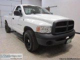 2005 Dodge Ram 1500 4wd V8 Regular Cab 6 Speed Long Bed