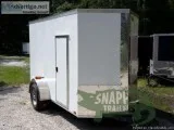 Enclosed Cargo with Rear Ramp Door and RV Style Side Door - 5 ft