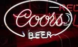 Coors neon beer sign