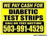 Diabetic Test Strips Wanted..I have cash
