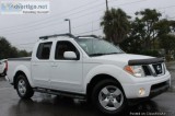 2005 NISSAN FRONTIER WHITETAN LIKE NEW LOW MILES 79991 SALE PRIC