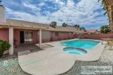 Reduced Las Vegas real estate listing with pool and spa