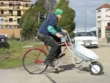 Wheelbarrow Bike by Christopher Metcalfe Creation s