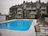 Condo 2 cac face &agrave la plage et au lac &agrave Magog