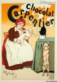 Chocolat Carpentier Original Lithograph after Gerbault