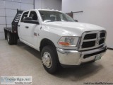 2012 Dodge Ram 3500 4x4 6.7 Diesel Crew Cab Automatic Dually Fla