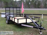 New 6x12 Trailer w Gate SALE