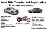 Salvage Title Vehicle Transfers and License Plates