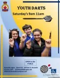 Youth Darts 9am-11am    Brockville Legion January Saturday 2nd 9