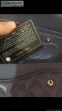 Chanel classic 2.55 grey blue 99 new lamb skin