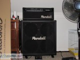 randall halfstack amp and jackson king v guitar