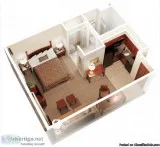 Female student looking for small suite in North Surrey for March