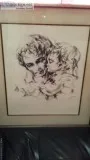 Hynacithe Fuller Baron Rare Orig Painting