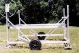 Fixed Wheel Kit for Boat Lift-24&quotWheelsa ndhardware starting