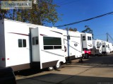 2013 ROYAL TRAVEL 40FT. 5 SLIDE-OUTS  2 BEDROOMSLOADED OUT