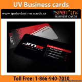 100%  Brand Quality  UV Business cards