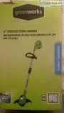 GreenWorks Trimmer Hedger 12&quot Compact Cordless NEW IN BOX