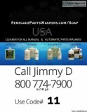 Soap and Detergents for Part Washers