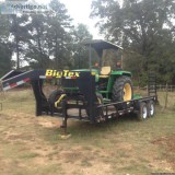 JOHN DEERE TRACTOR AND CUTTER