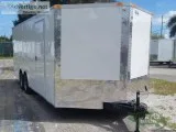 Cargo Trailer  8.5x20 White Exterior NEW for SALE