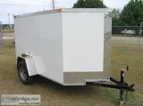 New Cargo Trailer 5x8ft wDouble Barn Doors