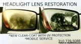 HEADLIGHT RESTORATION - Mobile Service (LA COUNTY)