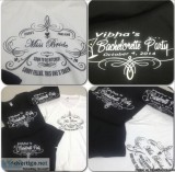 WEDDING T SHIRT PRINTING BACHELORETTE PARTY T SHIRTS