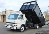 5970 1994 Izusu NPR 14 ft. Flatbed Dump Truck