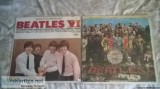Beatles VI Vinyl Record and Beatles with Sgt.Peppers Club Band