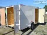 ENCLOSED Trailer w Additional 3&quot Height Vfront -6x12 feet Ne