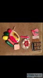 3-sets of Melissa and Doug wooden toys