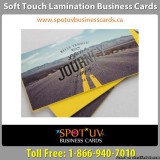 Look at Brand laminated business card printing