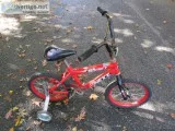 Next Rocket with training wheels Christopher Metcalfe Creations