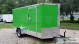 NEW Bright Green Cargo Trailer - 12   with Extra 3 in. Height