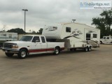 1997 Ford F250 with Fifth wheel Camper