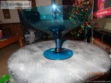 1950 s Blue Glass