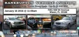 BANKRUPTCY VEHICLE AUCTION