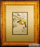 Confetti Original Lithograph after Toulouse-Lautrec