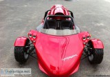2012 Campagna T-Rex 14R Exotic Flaming Red Reverse Trike Superbi