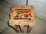 wooden crate