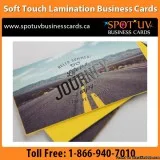 High Quality Silk laminated Lamination business card