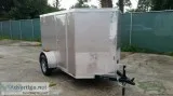 Handyman Trailer for sale NEW 24in. Side Door Champagne Ext 5x8 