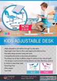 Sale Brand New Healthy Kids Study Table and Chair (BluePink)